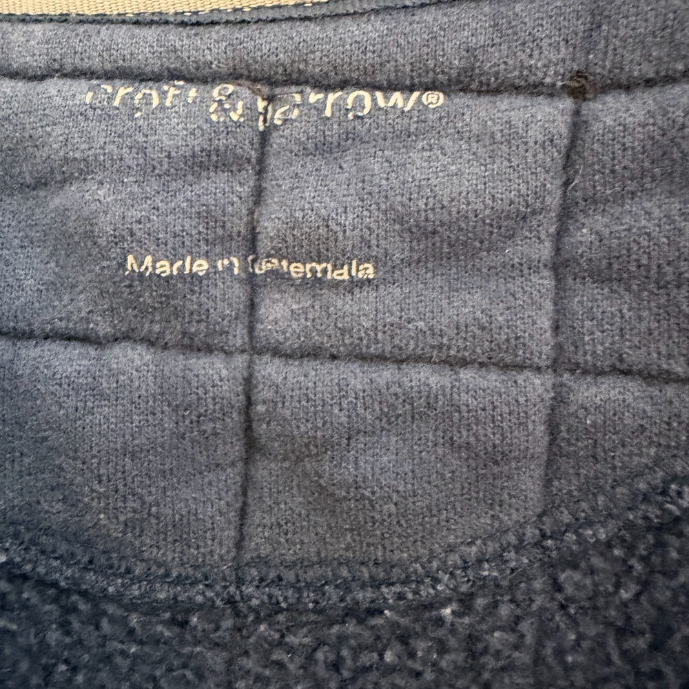 Blue Patchwork Bomber Jacket - image 7